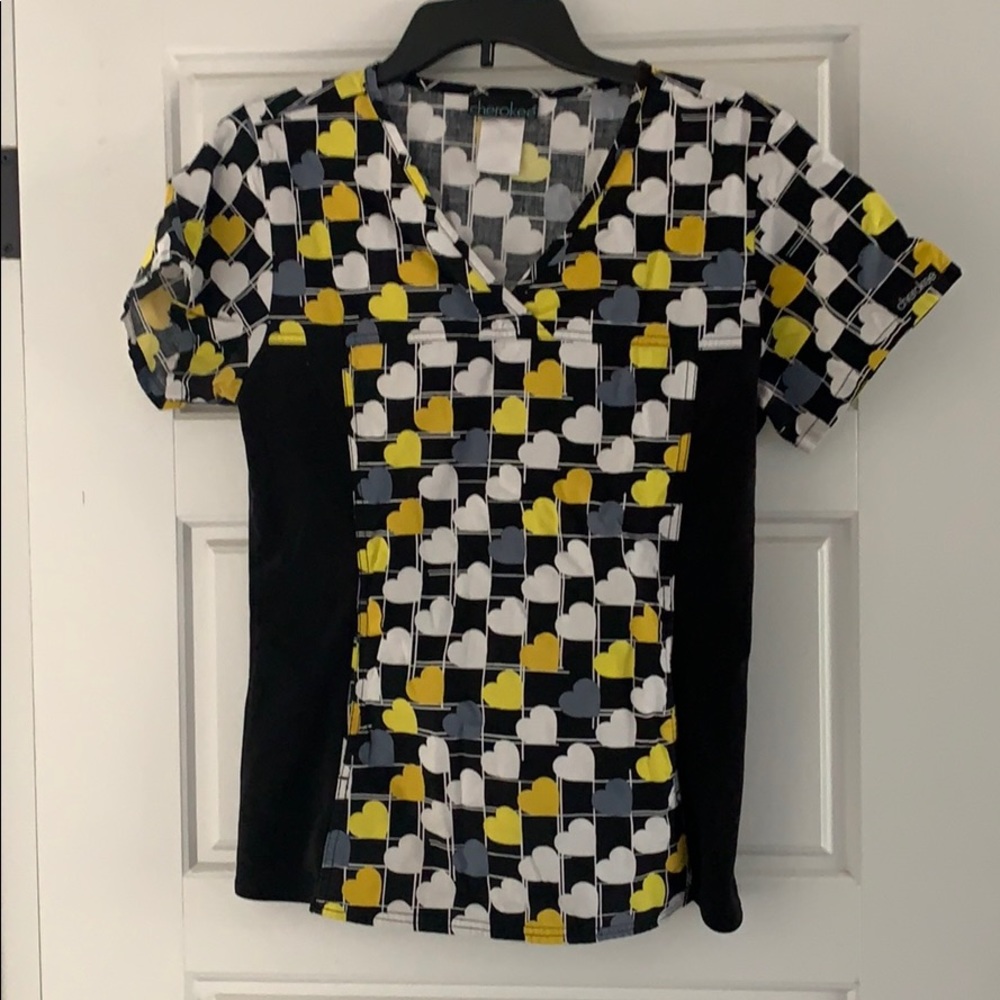 Cherokee scrub top.